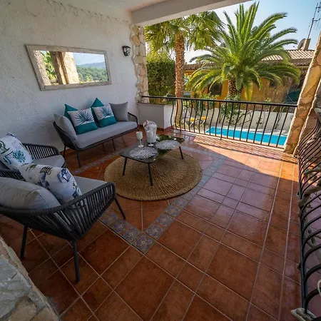 Lux Gallery Familiar Piscina Privada Barbacoa Aire Acondicionado Вілла *