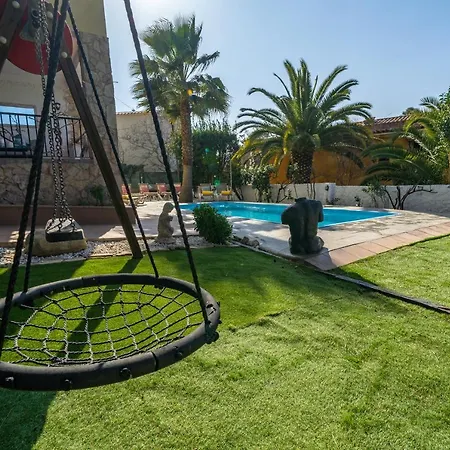 Lux Gallery Familiar Piscina Privada Barbacoa Aire Acondicionado Villa Lloret de Mar