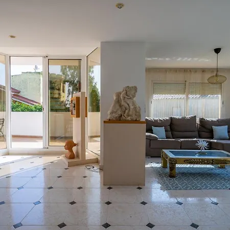 فيلة Lux Gallery Familiar Piscina Privada Barbacoa Aire Acondicionado يوريت دي مار