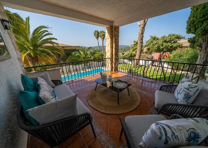 Lux Gallery Familiar Piscina Privada Barbacoa Aire Acondicionado * Льорет-де-Мар